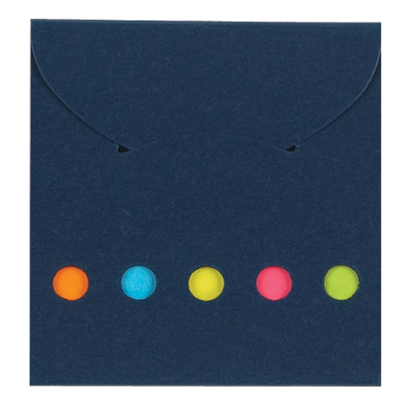 Sticky Notes and Flags in Pocket Case 5 Sticky Notes and Flags in Pocket Case