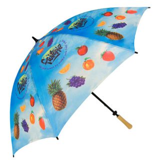 The Hole-In-One Golf Umbrella- Full Canopy Digital Printing