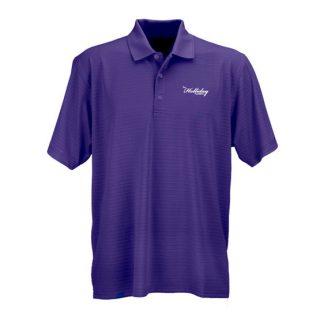 Textured Stripe Polo