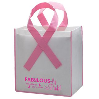 Awareness Ribbon Grocery Tote