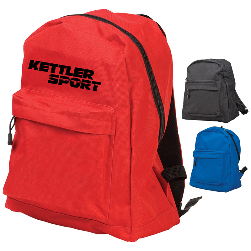 Polyester Zippered Target Backpack 1 Polyester Zippered Target Backpack