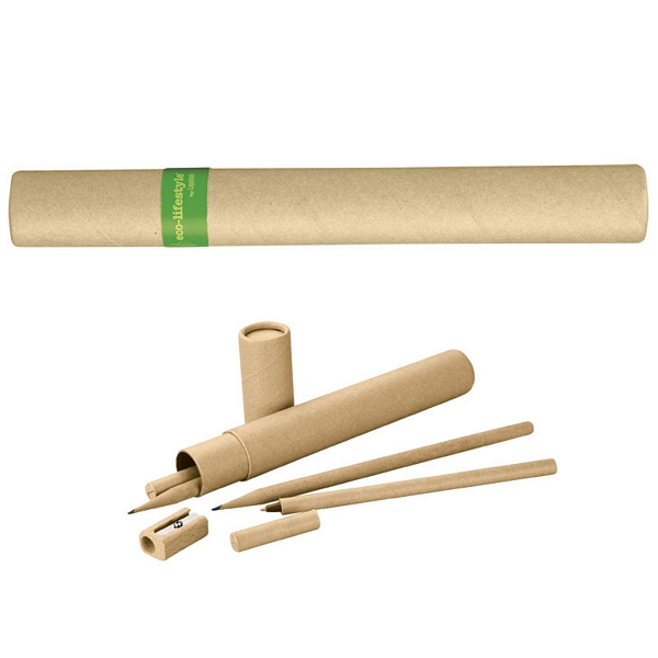 Basics Plastik Ambrose Pen & Pencil Set 2 Basics Plastik Ambrose Pen & Pencil Set