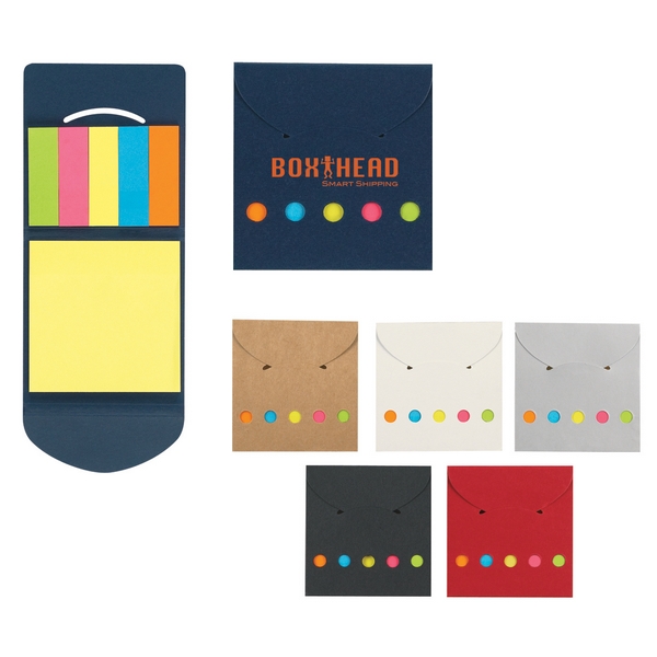 Sticky Notes and Flags in Pocket Case 1 Sticky Notes and Flags in Pocket Case