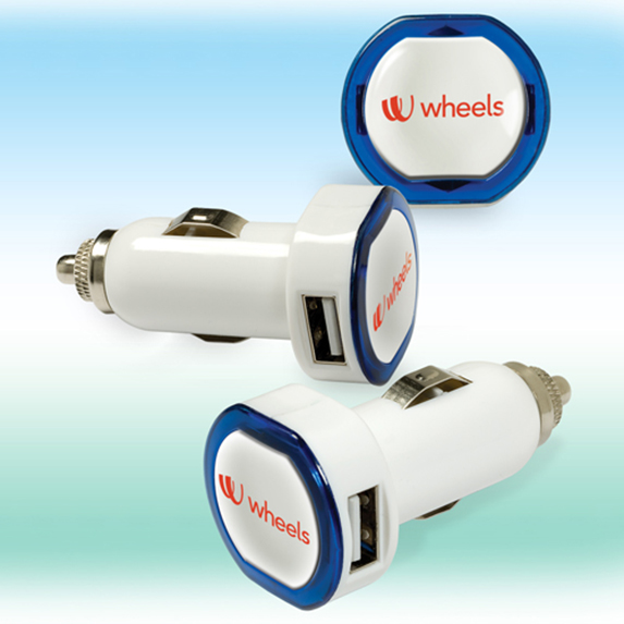 USB Device Charger for the Car 4 USB Device Charger for the Car