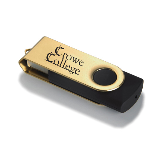 Metallic Pivot USB Drive 1GB 2 Metallic Pivot USB Drive 1GB