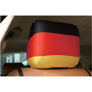 Car headrest cover