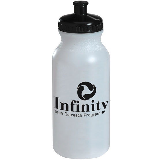 20 oz Bike and Sports Bottle - Frost 1 20 oz Bike and Sports Bottle - Frost