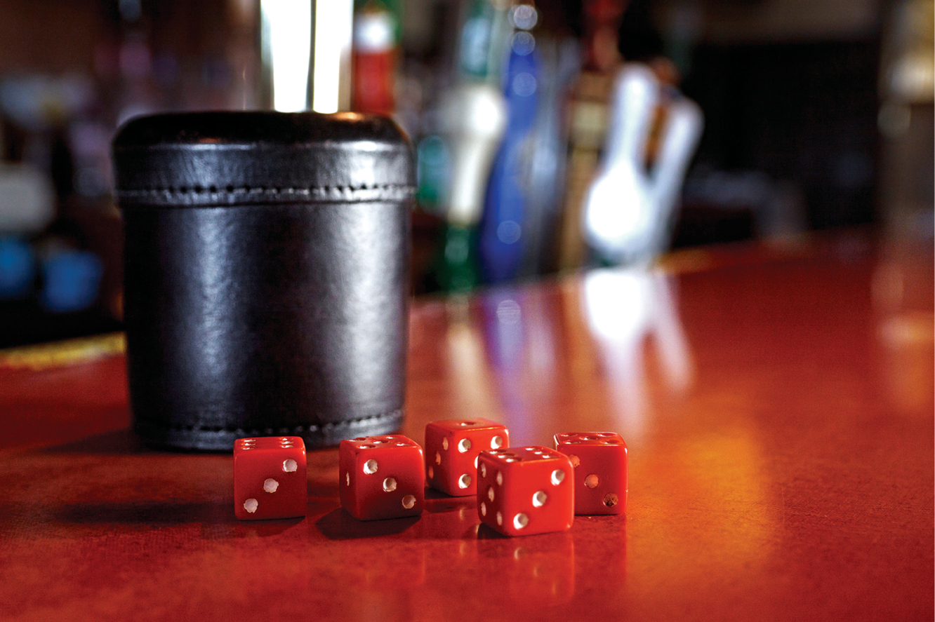 Leatherette dice cup 2 Leatherette dice cup