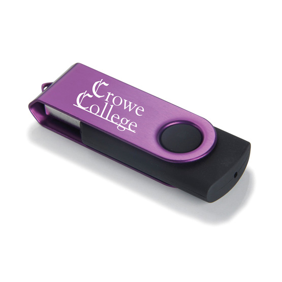 Metallic Pivot USB Drive 1GB 3 Metallic Pivot USB Drive 1GB