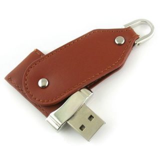 Leather USB flash drives