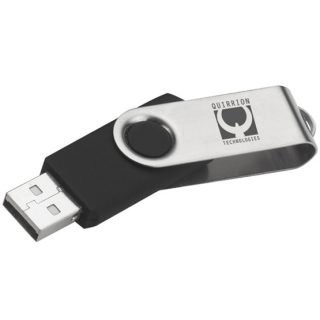 Flip Flash Keychain USB Drive 1GB