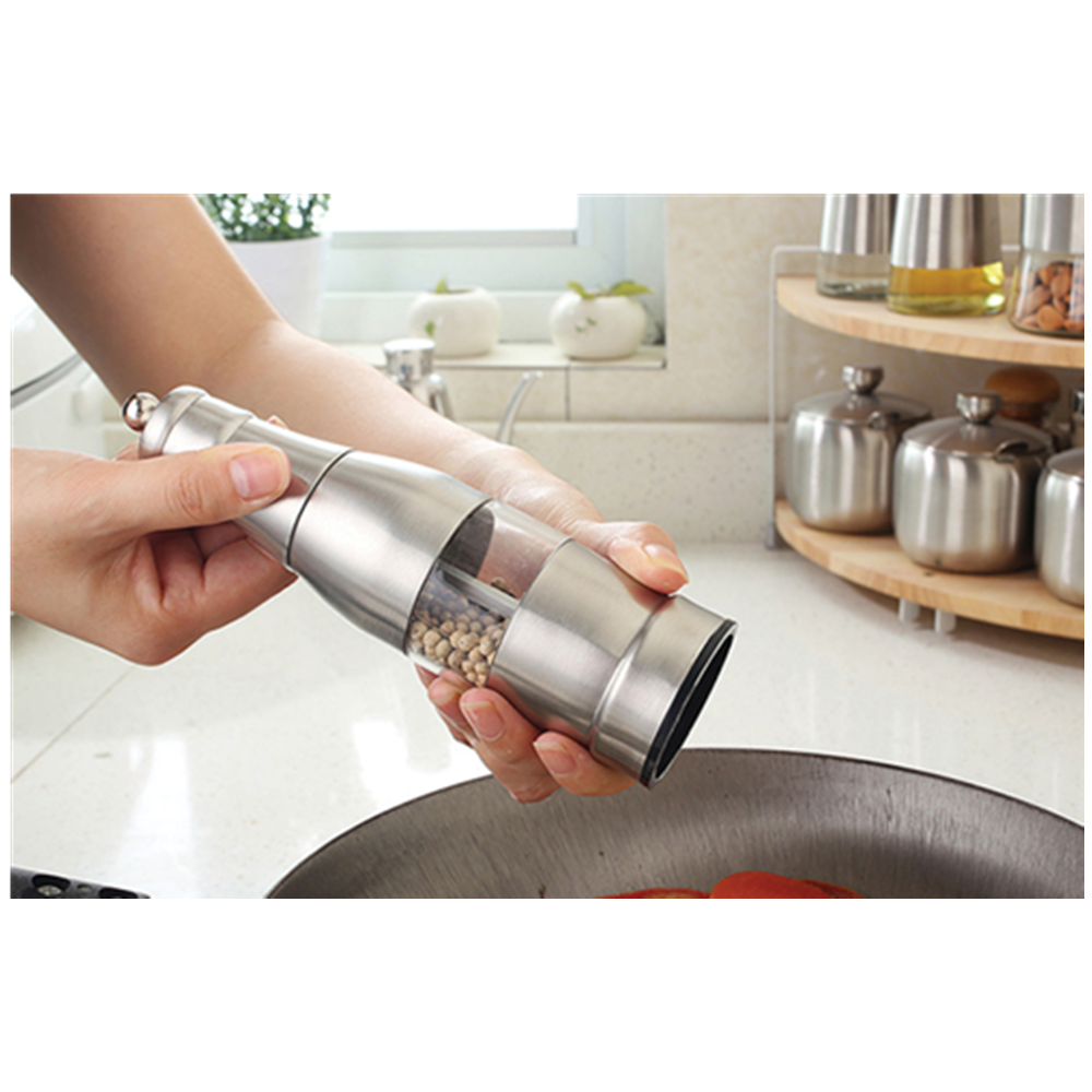 Steel pepper mill 1 Steel pepper mill