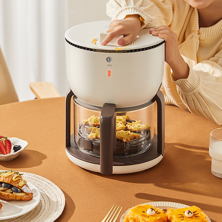 Oil Free Home Nonstick Electric Deep Fryer Air Fryer 4 Oil Free Home Nonstick Electric Deep Fryer Air Fryer