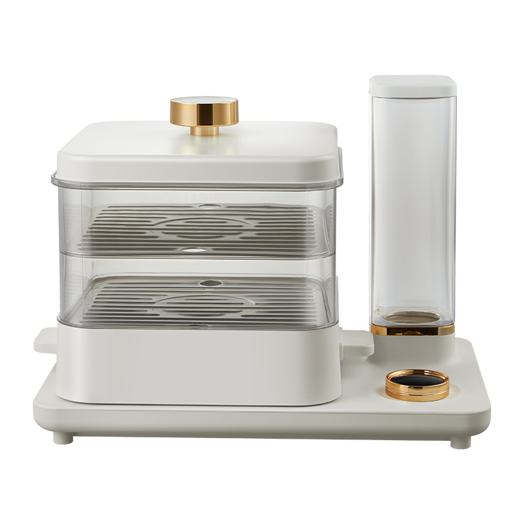Electric Food Vegetable Steamer with BPA-Free 3 Tier Stackable 1 Electric Food Vegetable Steamer with BPA-Free 3 Tier Stackable