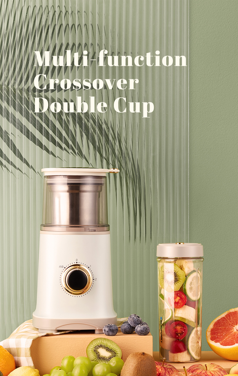 Multi-function Crossover Double Cup Juicer & Grinding