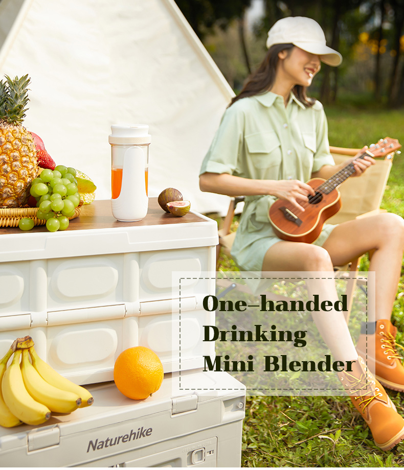 One-handed Drinking Mini Blender