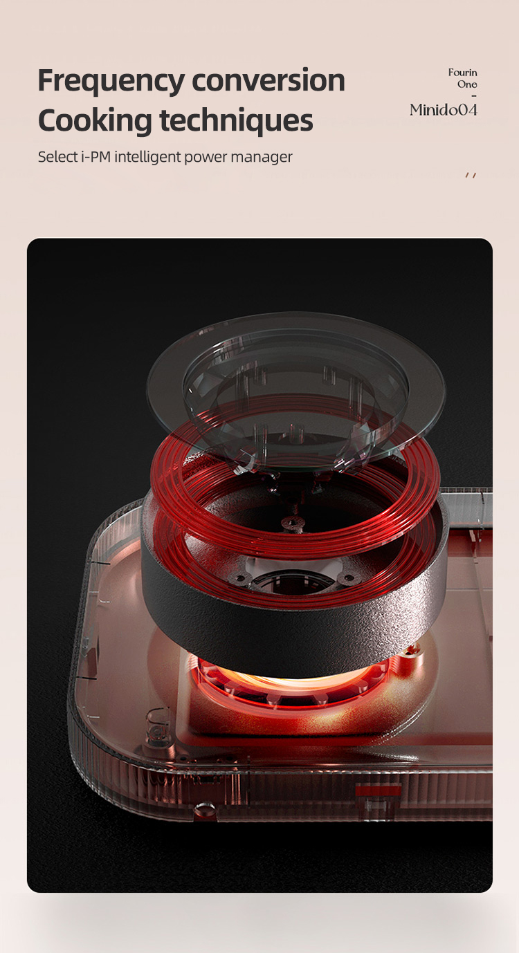 Mini Multifunctional Health Glass Teapot with Thermostatic Heating Base