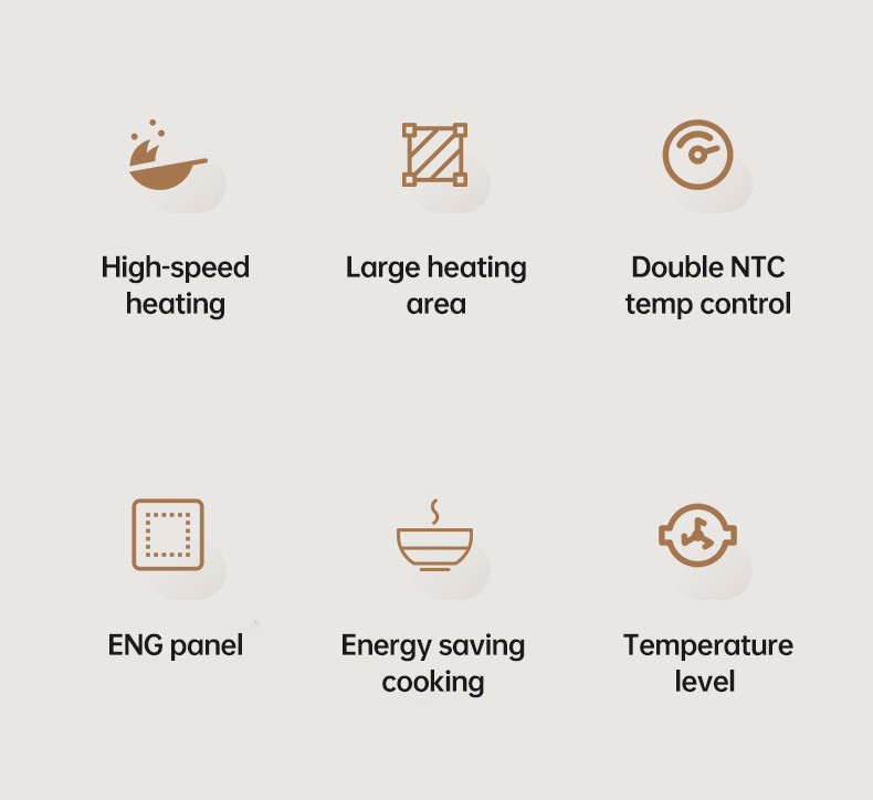 Burner Stove National Portable Cooking Appliances Induction Electrical Induction Stove New Design Touch Control Induction Cooker