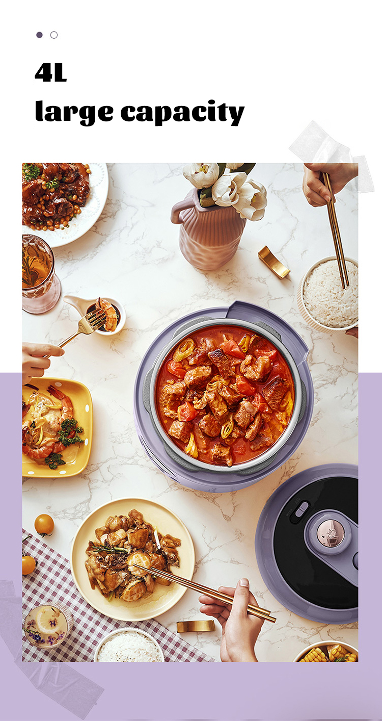Multi-functional Induction Electric Pressure Cooker Rice in Pressure Cooking