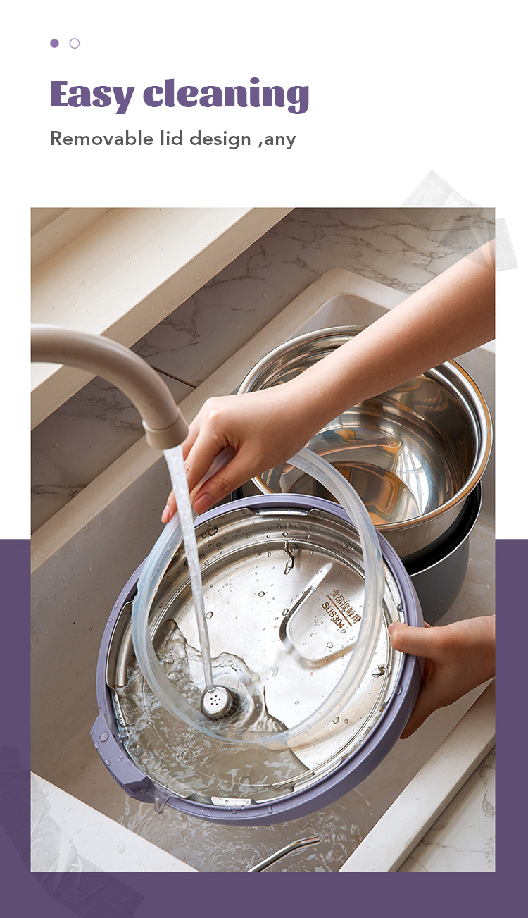Multi-functional Induction Electric Pressure Cooker Rice in Pressure Cooking
