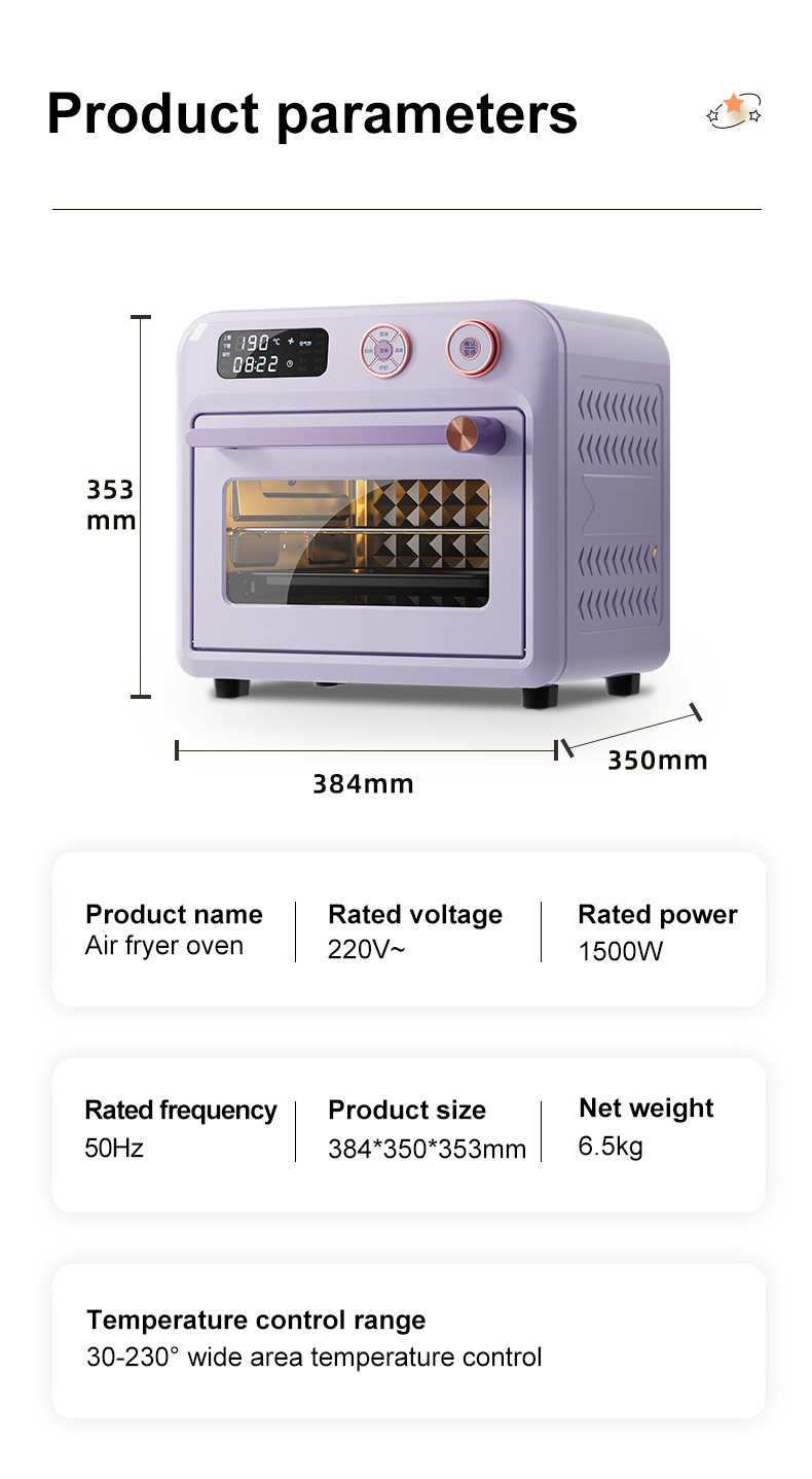 11 in 1 Smart Thermometer large Air Fryer Oven One-Touch Screen with 12 Presets 11 in 1 Smart Thermometer large Air Fryer Oven One-Touch Screen with 12 Presets