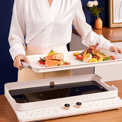 Multi-function Baking pan & electric stove 2 in 1 3 Multi-function Baking pan & electric stove 2 in 1