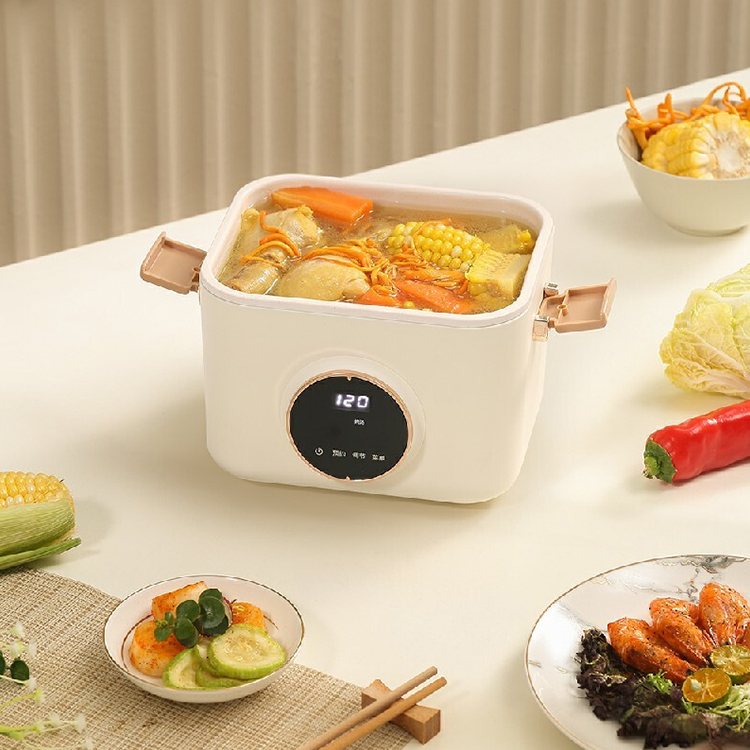 Multi-functional cooking pot one household dormitory steaming frying 4 Multi-functional cooking pot one household dormitory steaming frying