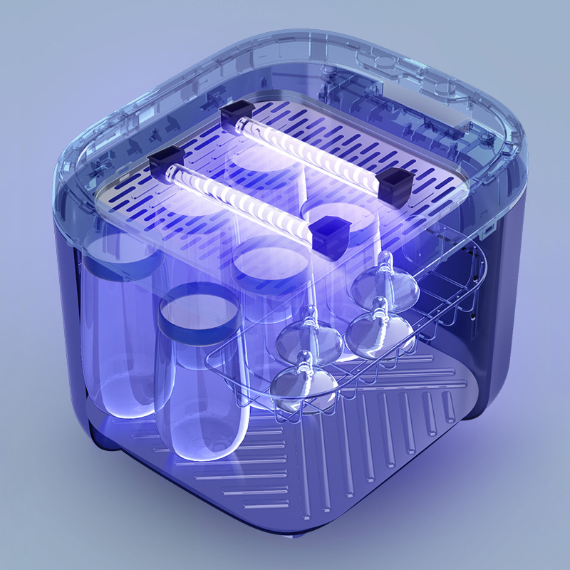 Multi-function Baby Bottle Sterilizer and Dryer UV Light Sanitizer Box Disinfection Cabinet 4 Multi-function Baby Bottle Sterilizer and Dryer UV Light Sanitizer Box Disinfection Cabinet