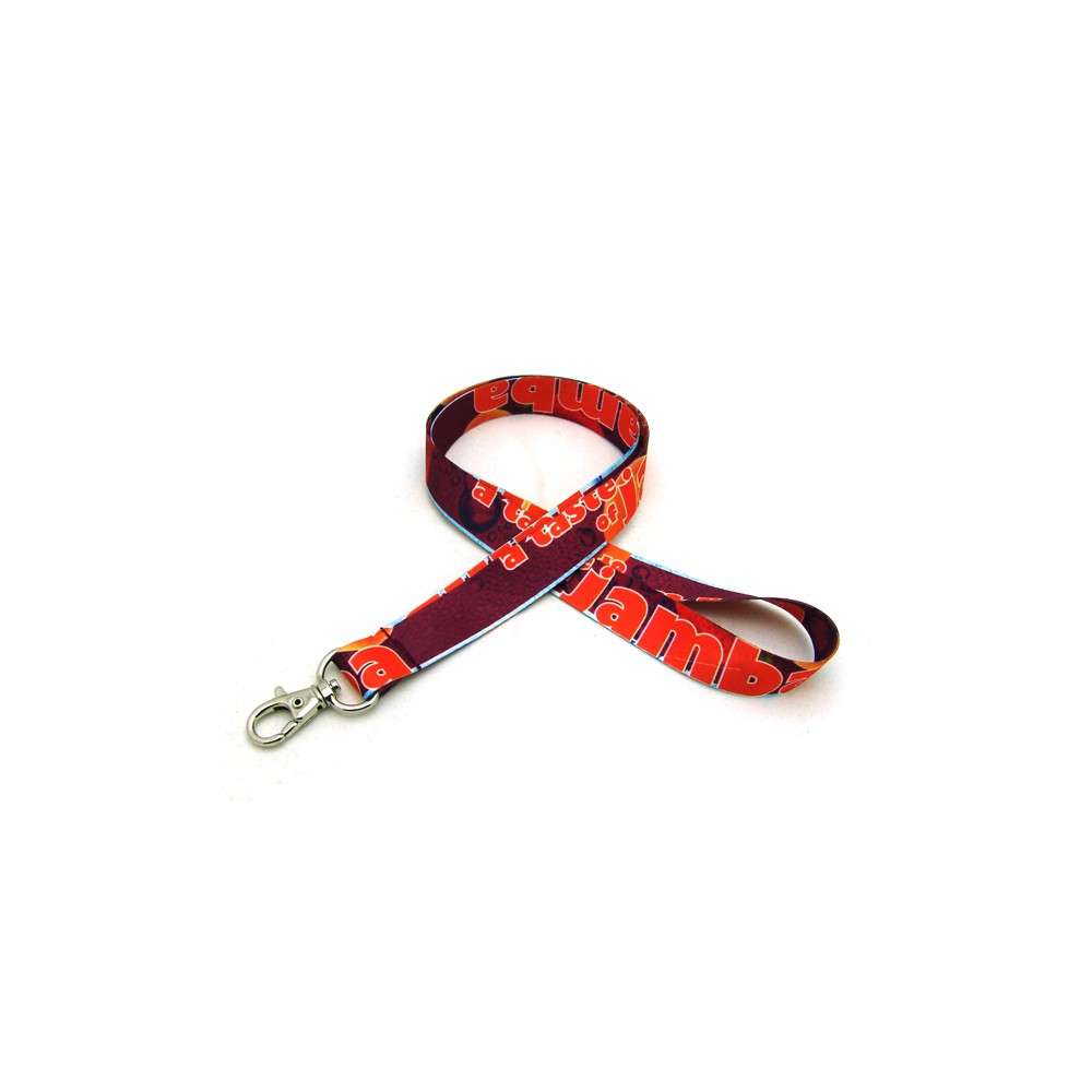 3/4" Digitally Sublimated Lanyard w/ Deluxe Swivel Hook 1 3/4" Digitally Sublimated Lanyard w/ Deluxe Swivel Hook