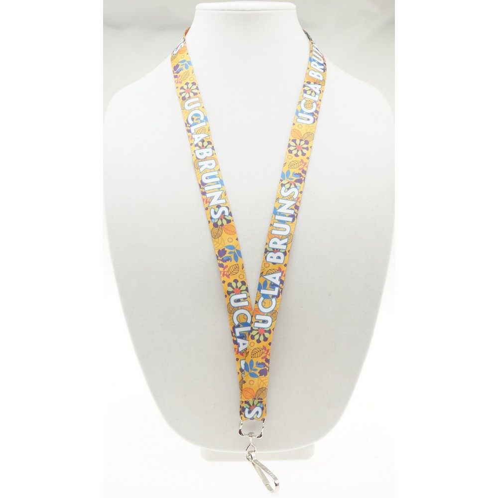 3/4" Digitally Sublimated Lanyard w/ J Hook 3 3/4" Digitally Sublimated Lanyard w/ J Hook