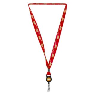 3/4" HT Sublimation Lanyard w/ Retractable Badge Holder