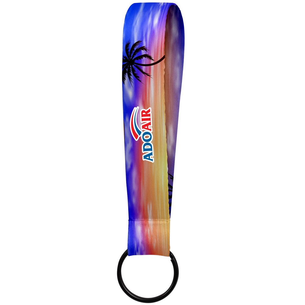 3/4" Sublimation Key Chain Lanyard 1 3/4" Sublimation Key Chain Lanyard