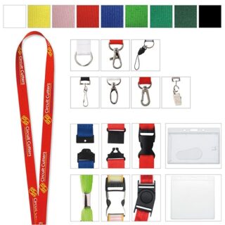 3/4" Universal Polyester Lanyard