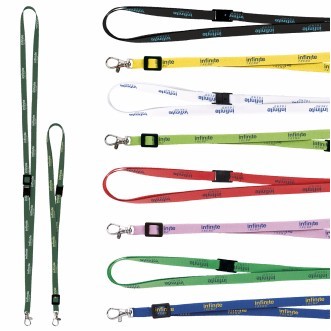 3/8" Universal Adjustable Polyester Lanyard
