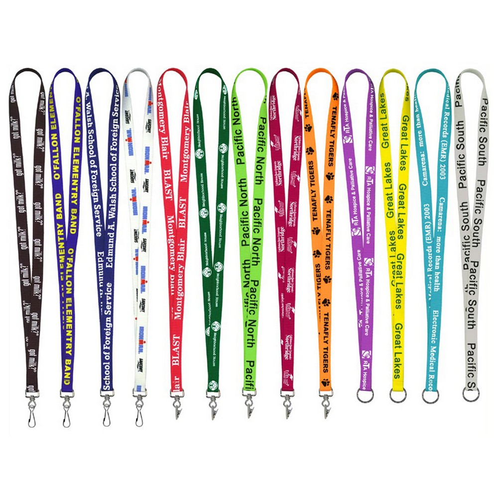 5/8" Polyester Lanyard 2 5/8" Polyester Lanyard