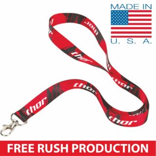 FREE RUSH 3/4" Full Color Lanyard