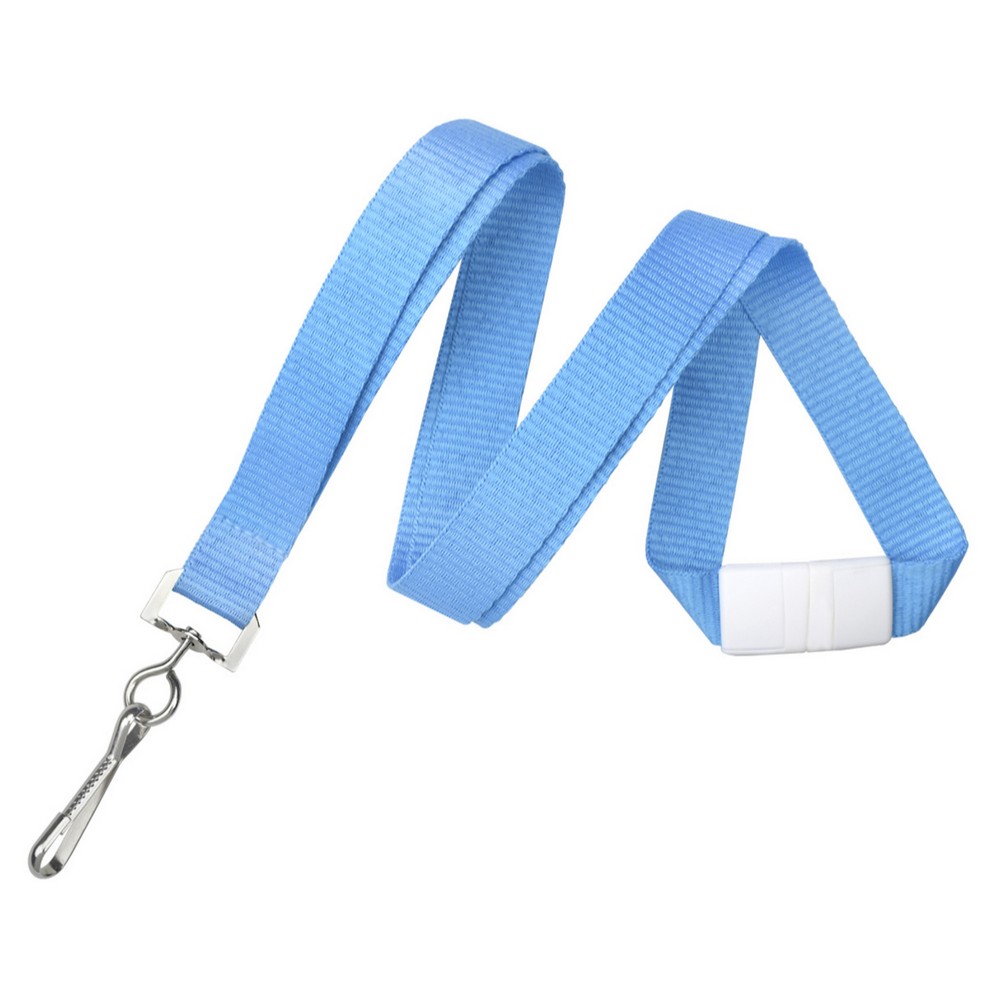 Neon Nylon Badge Lanyard w/Metal J-Hook Breakaway 2 Neon Nylon Badge Lanyard w/Metal J-Hook Breakaway