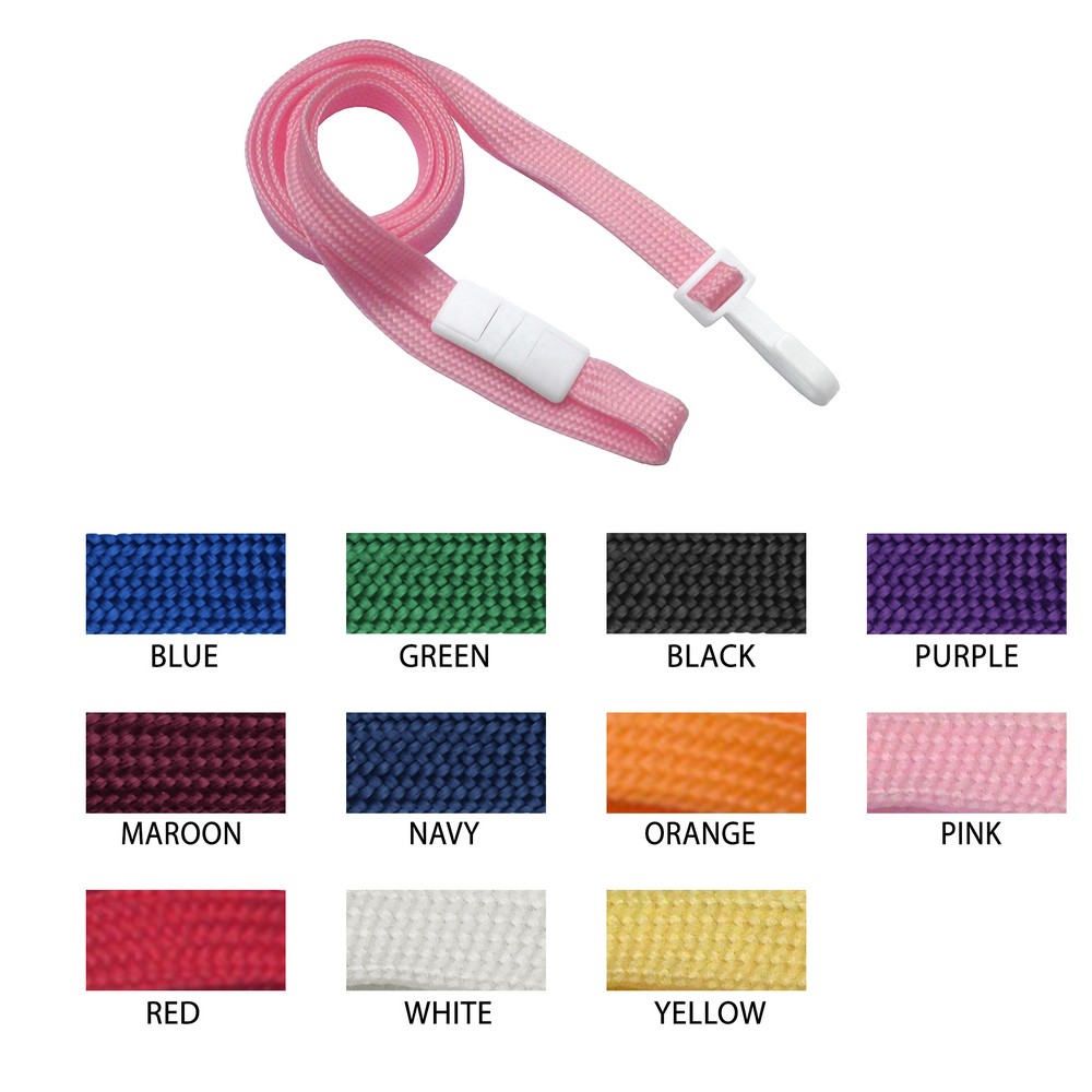 Nylon Breakaway Badge Lanyard 1 Nylon Breakaway Badge Lanyard