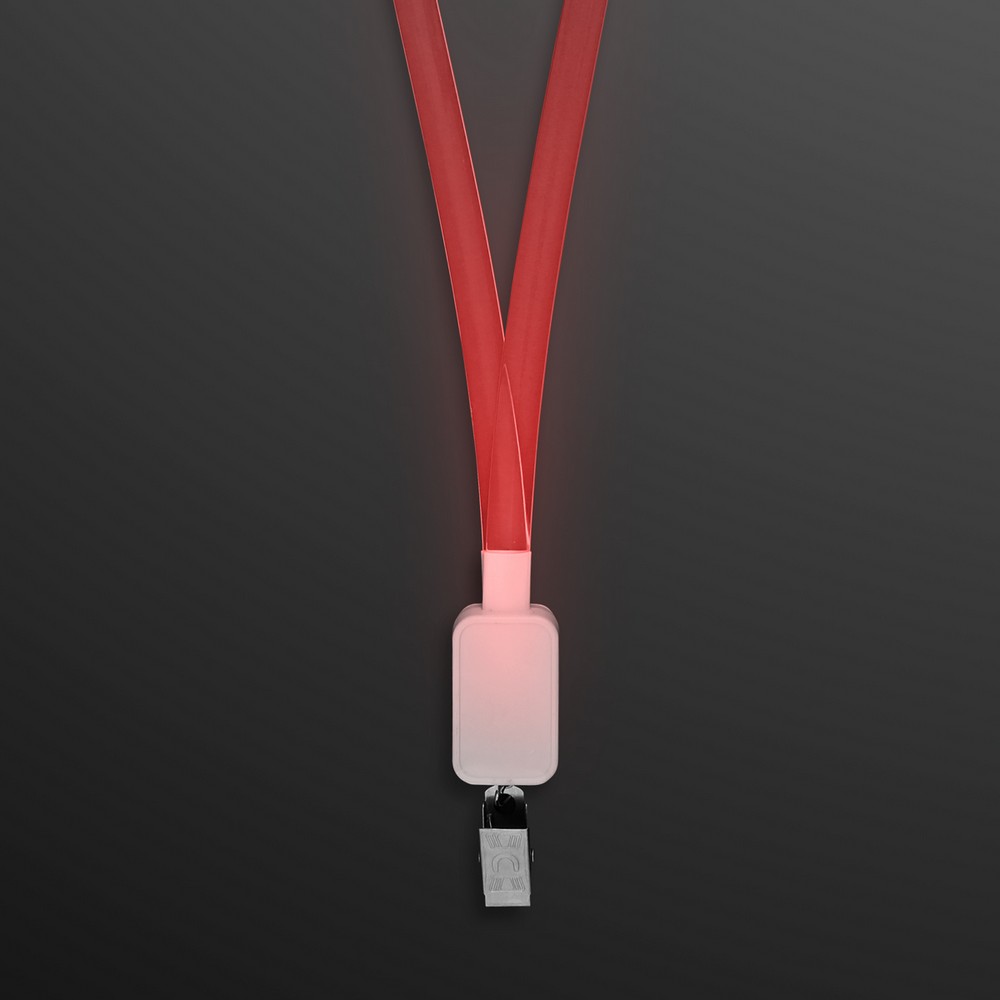 Supernova Light Lanyards, Color Change LED Badge Holders 2 Supernova Light Lanyards, Color Change LED Badge Holders