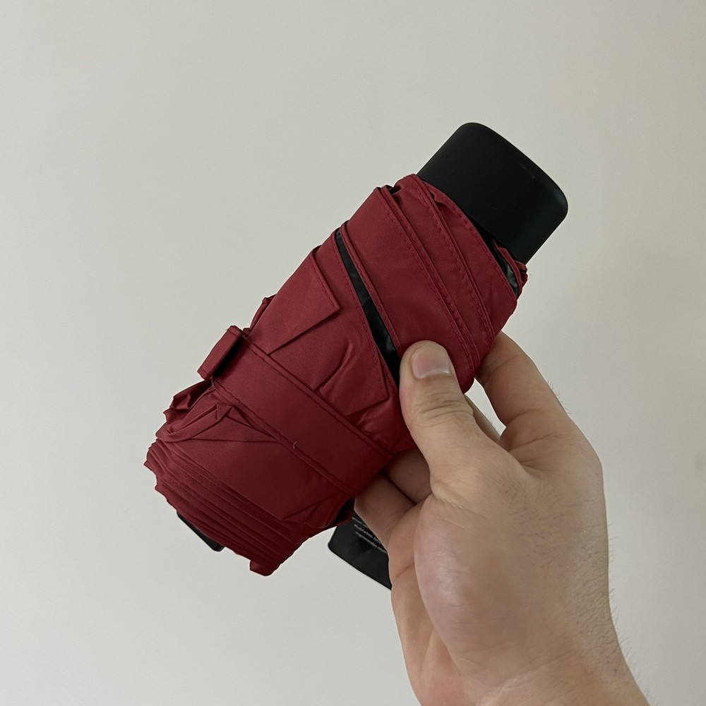 Mini Portable Folded Umbrella with Case 3 Mini Portable Folded Umbrella with Case